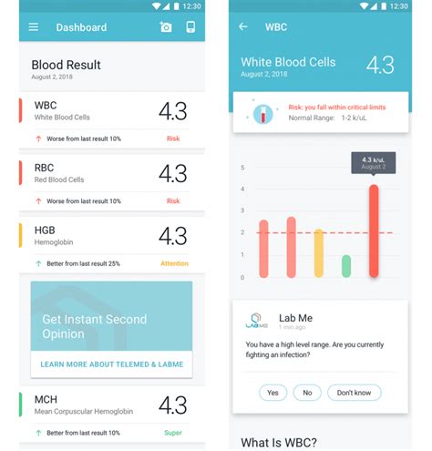 blood test result analyzer app|blood test results calculator.